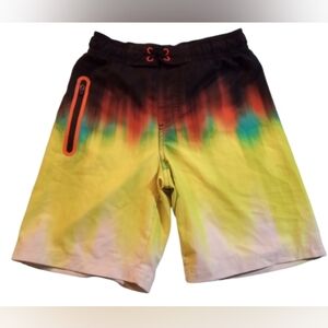 Boys Wonder Nation Swim Trunks Med Sz 8